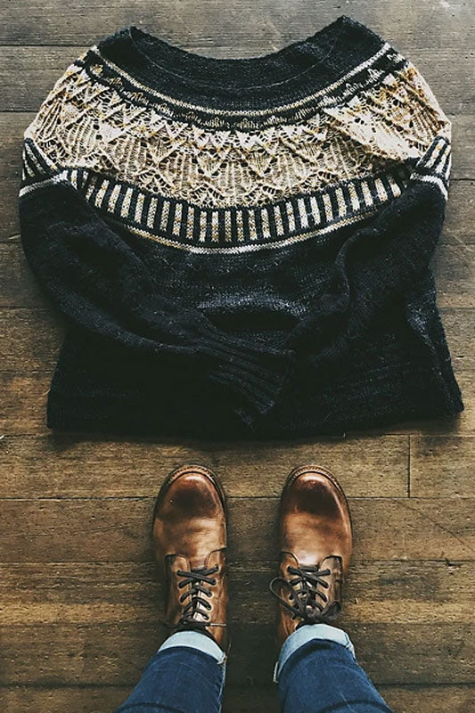 Boyland Knitworks Caitlin Hunter Patterns - Zweig - Medium Image