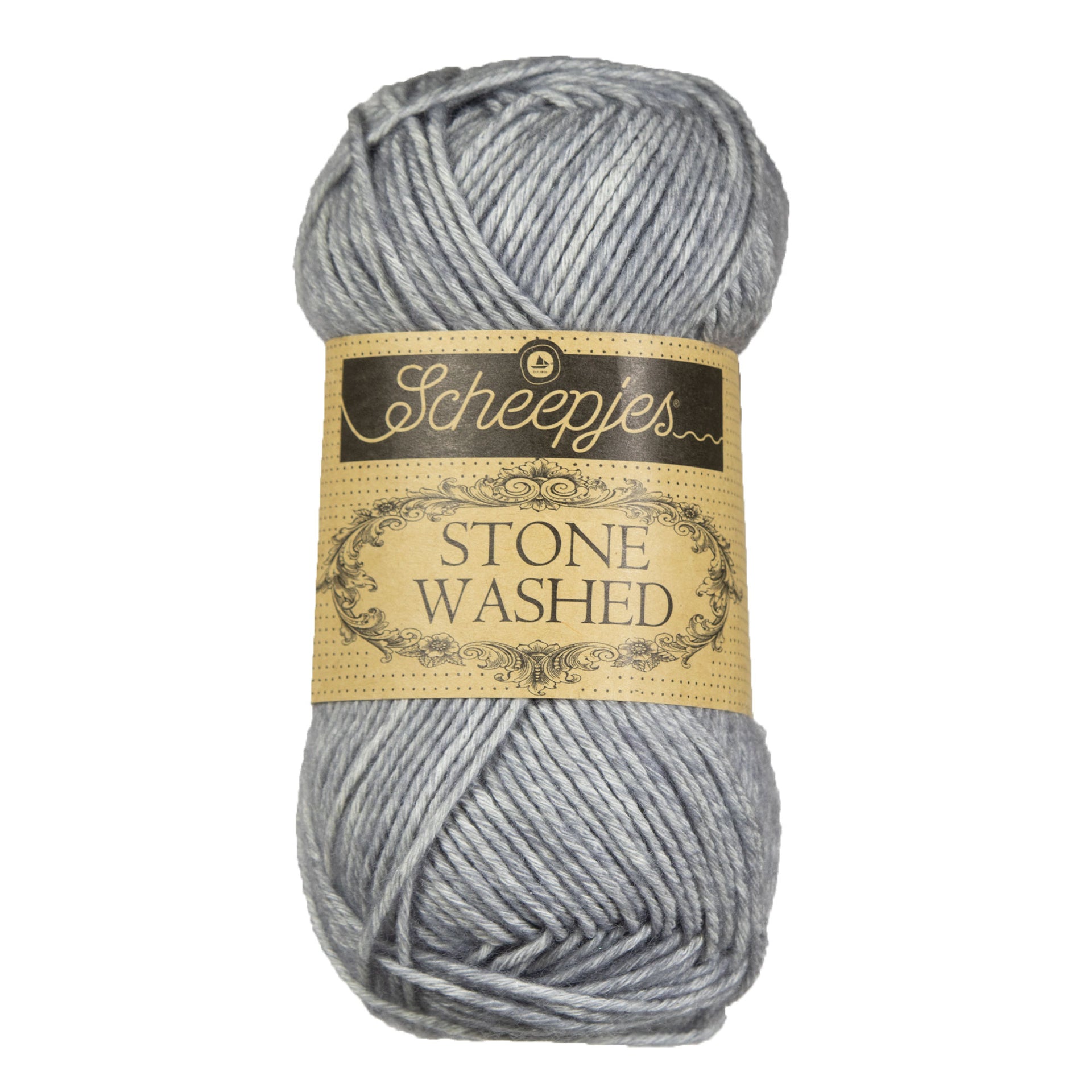 Scheepjes Stone Washed Yarn - 802 Smokey Quartz - Zoom Image
