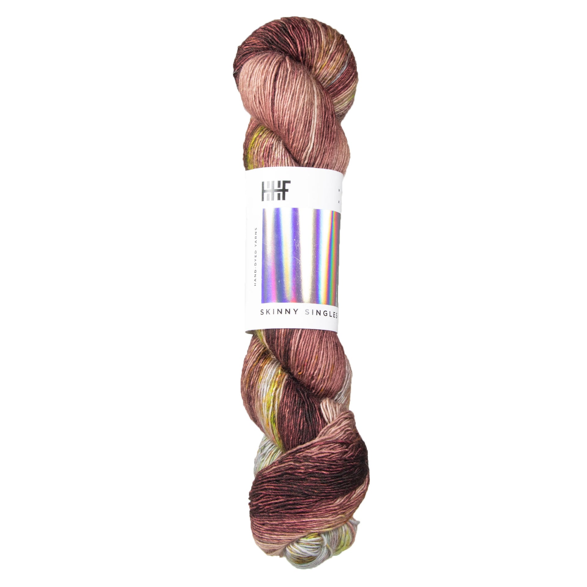 Hedgehog Fibres Skinny Singles Yarn - Plume - Zoom Image
