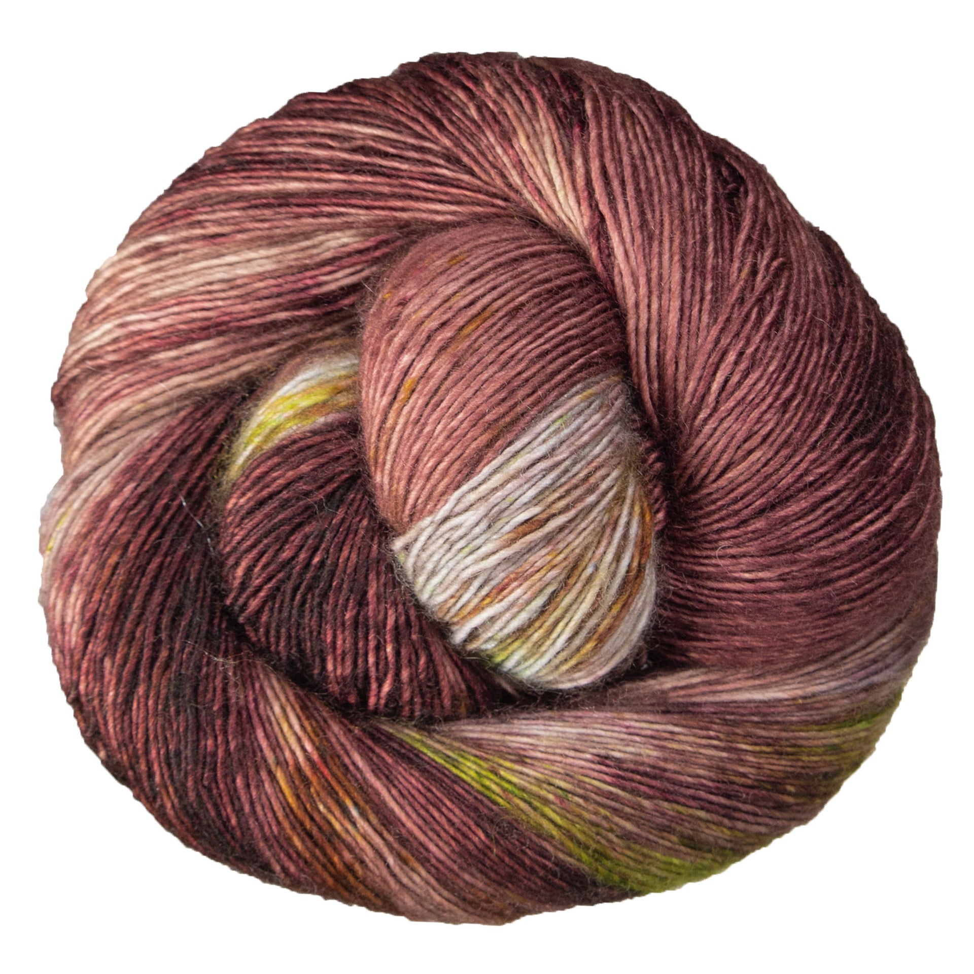 Hedgehog Fibres Skinny Singles Yarn - Plume - Zoom Image
