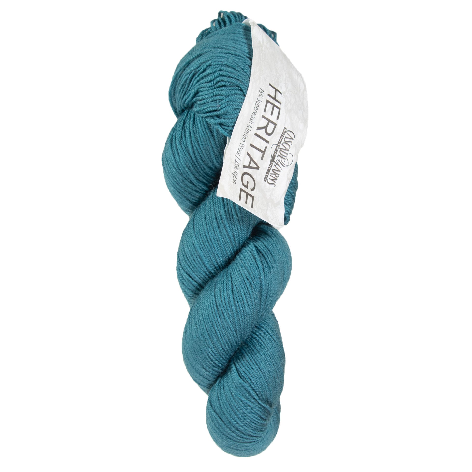 Cascade Yarns Heritage Yarn - 5753 Caribbean Sea - Zoom Image
