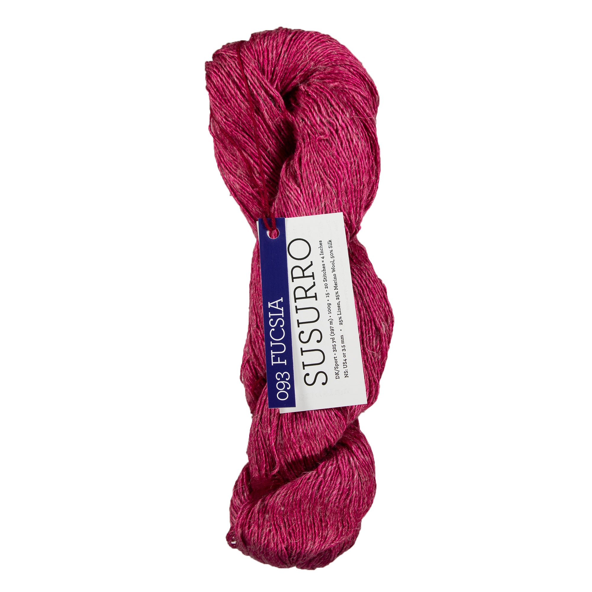Malabrigo Susurro Yarn - 093 Fucsia - Zoom Image