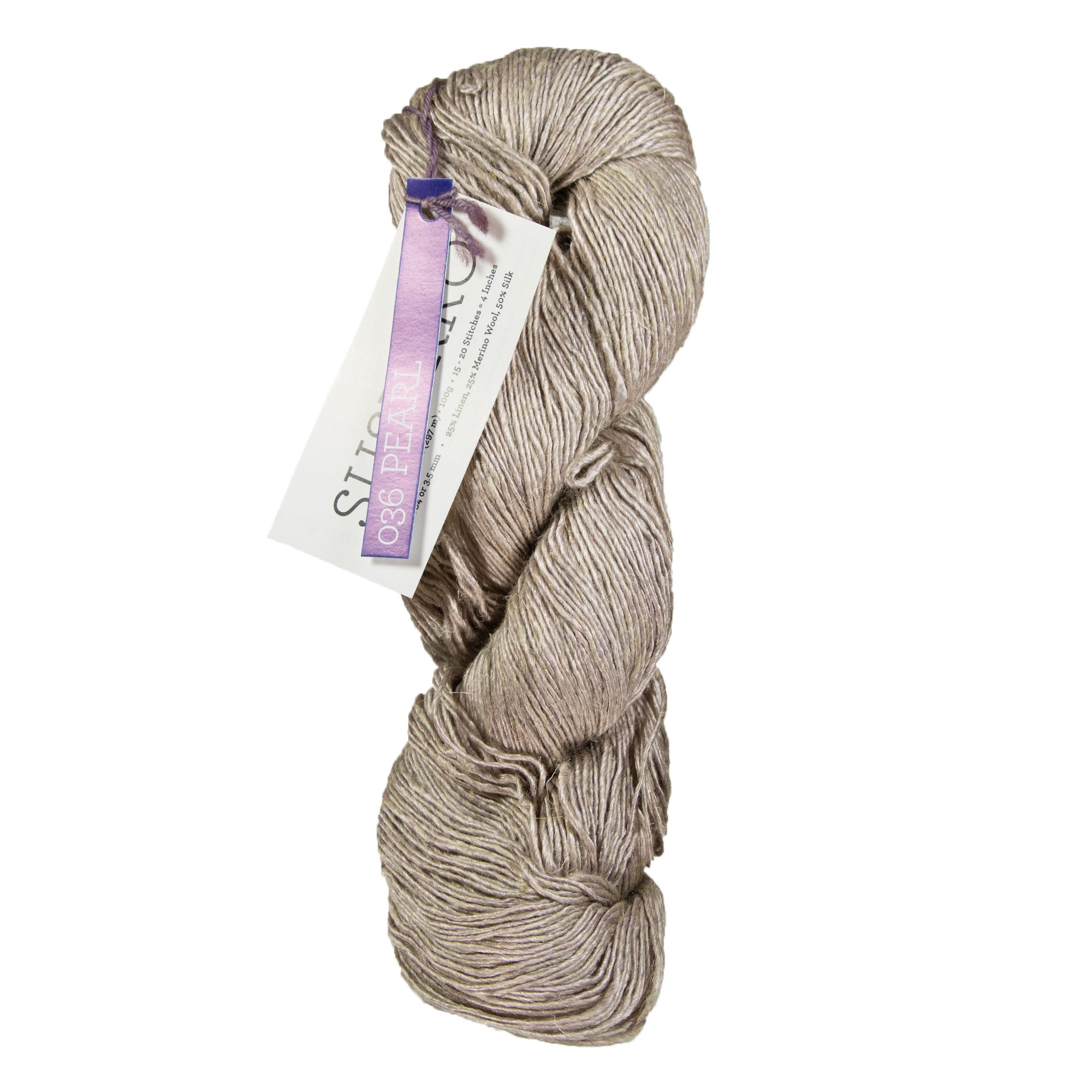 Malabrigo Susurro Yarn - 036 Pearl - Zoom Image