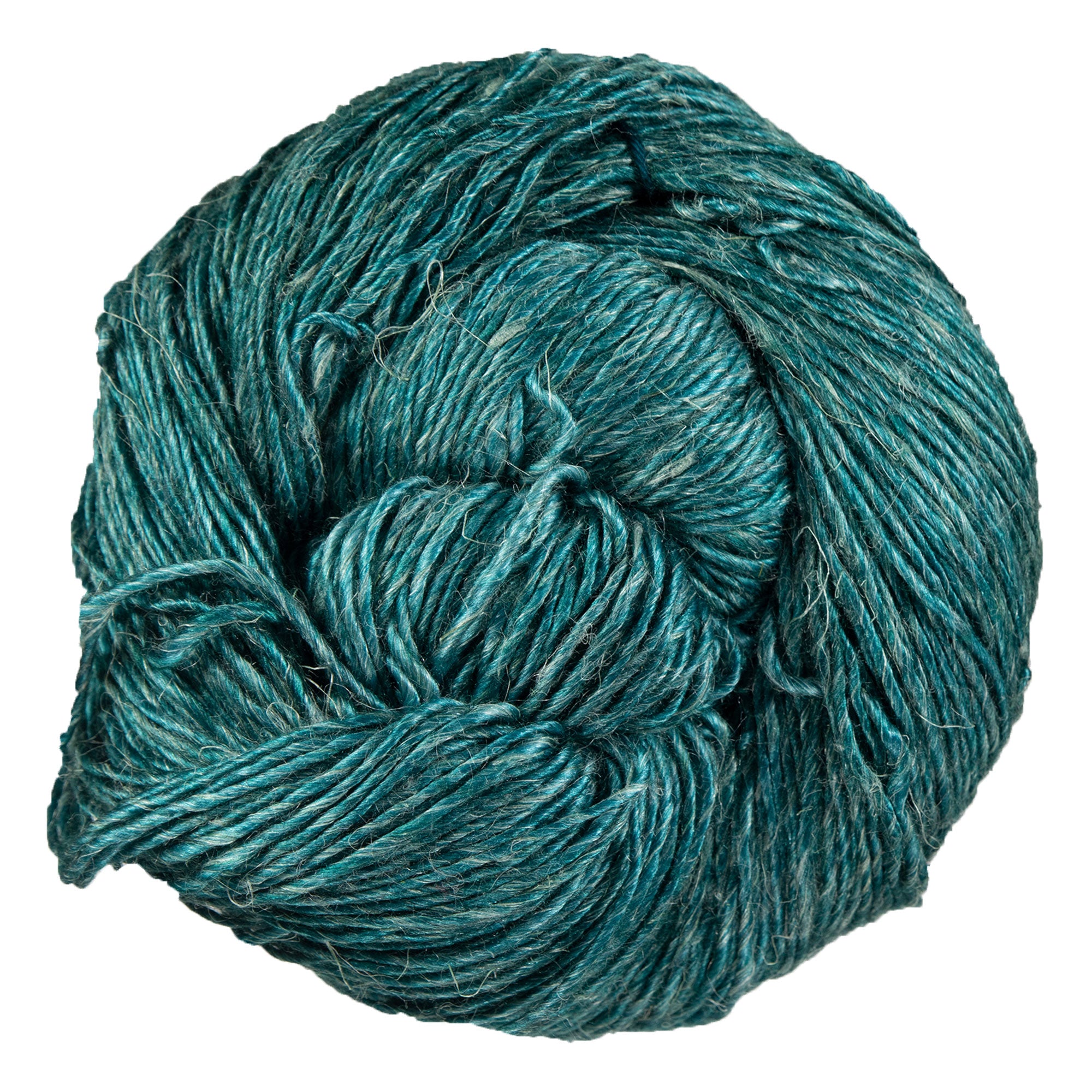 Malabrigo Susurro Yarn - 412 Teal Feather - Zoom Image