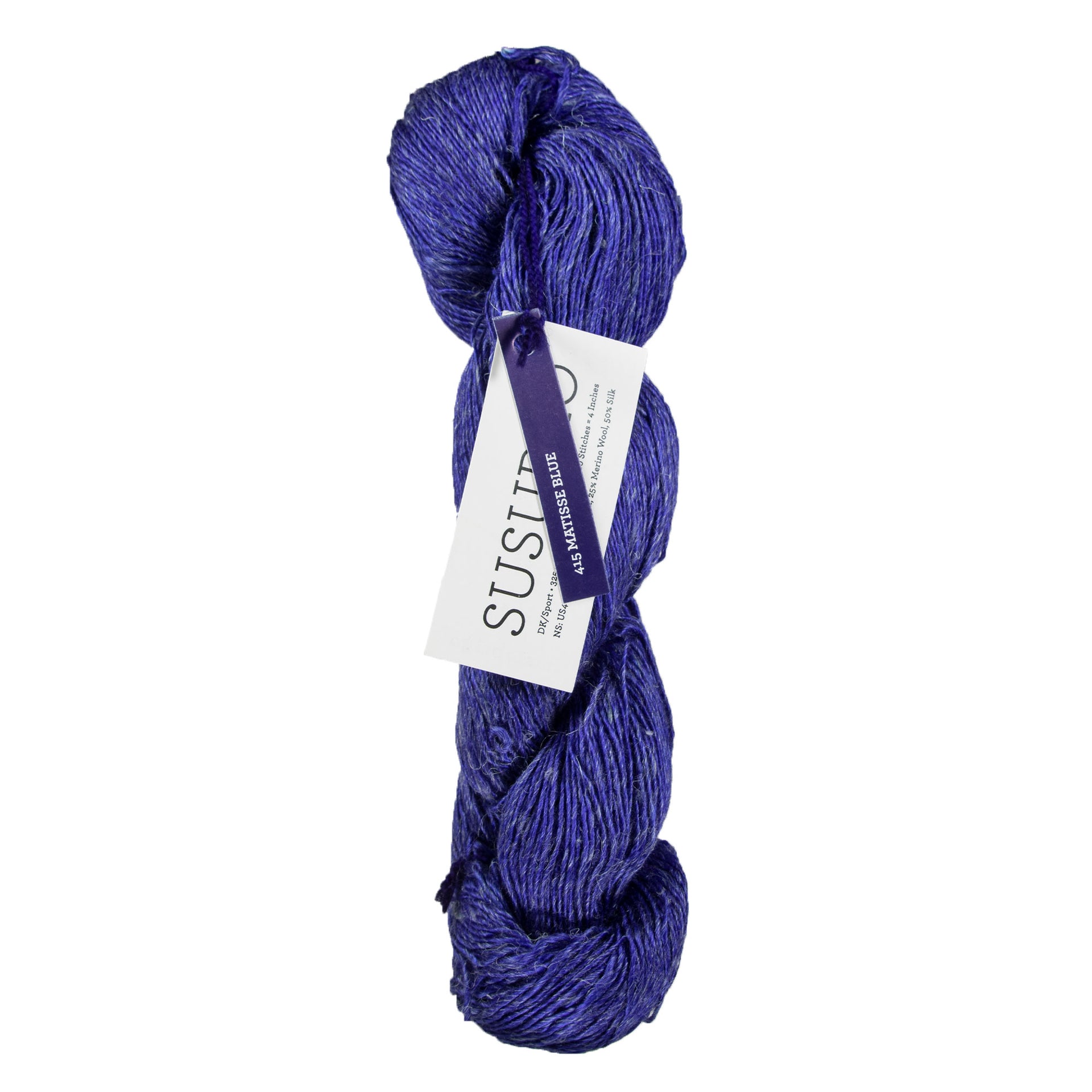 Malabrigo Susurro Yarn - 415 Matisse Blue - Zoom Image
