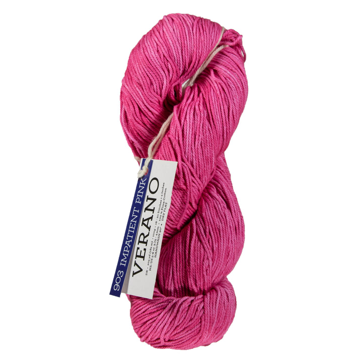 Malabrigo Verano Yarn - 903 Impatient Pink - Zoom Image