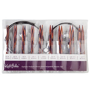 Knit Picks Radiant Interchangeable Needle Set - US 4-11
