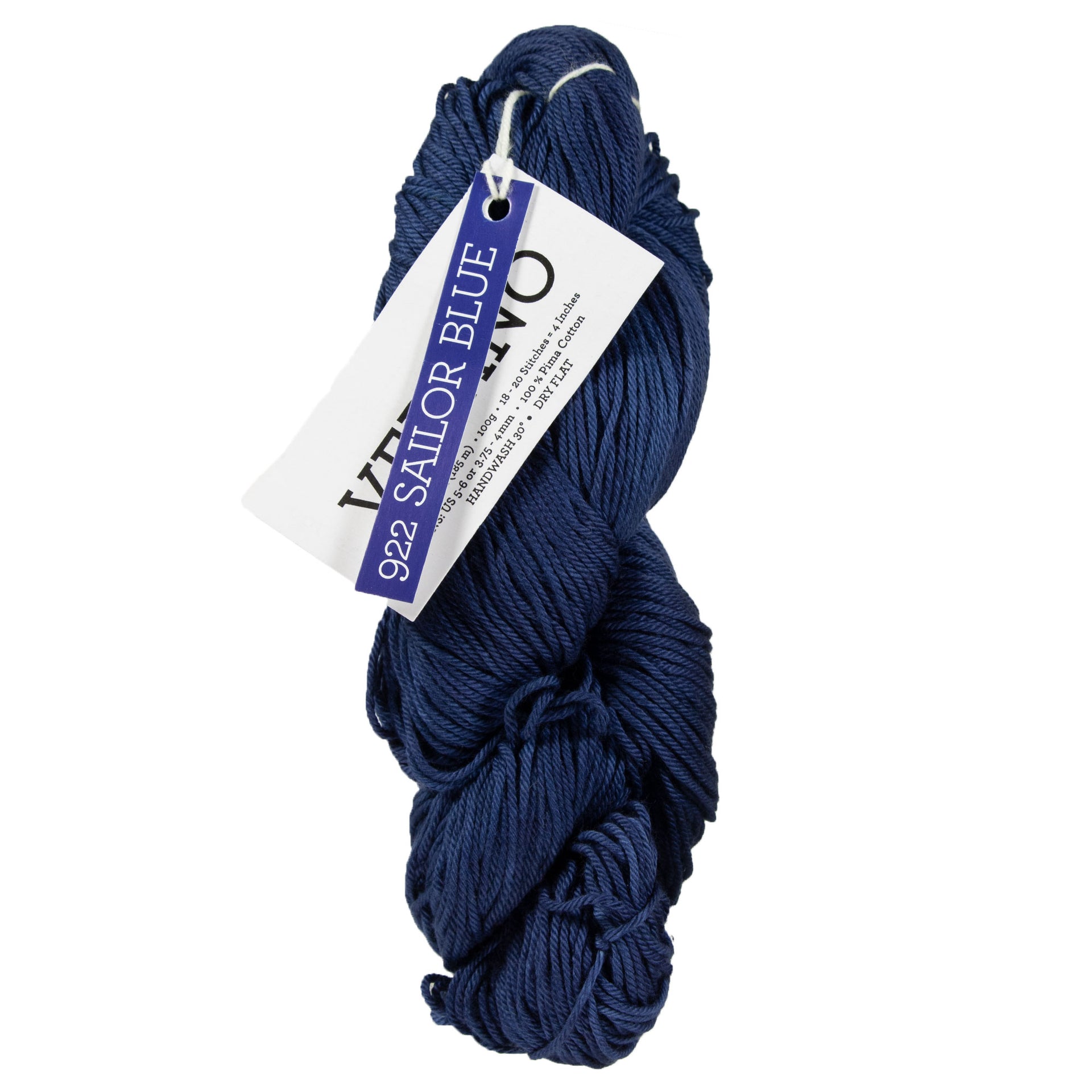 Malabrigo Verano Yarn - 922 Sailor Blue - Zoom Image
