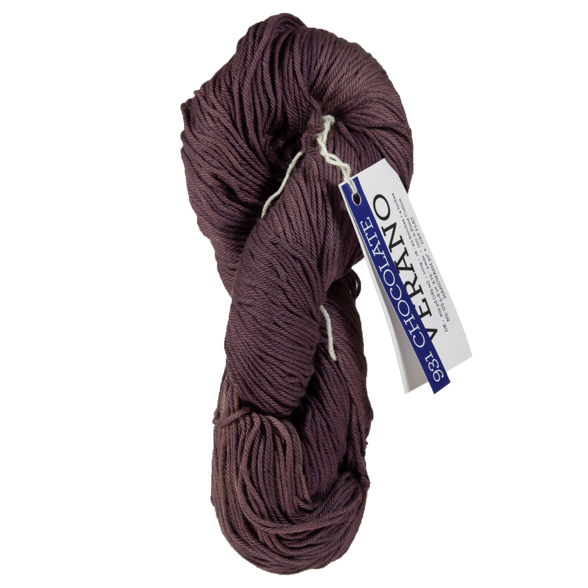 Malabrigo Verano Yarn - 931 Chocolate - Zoom Image
