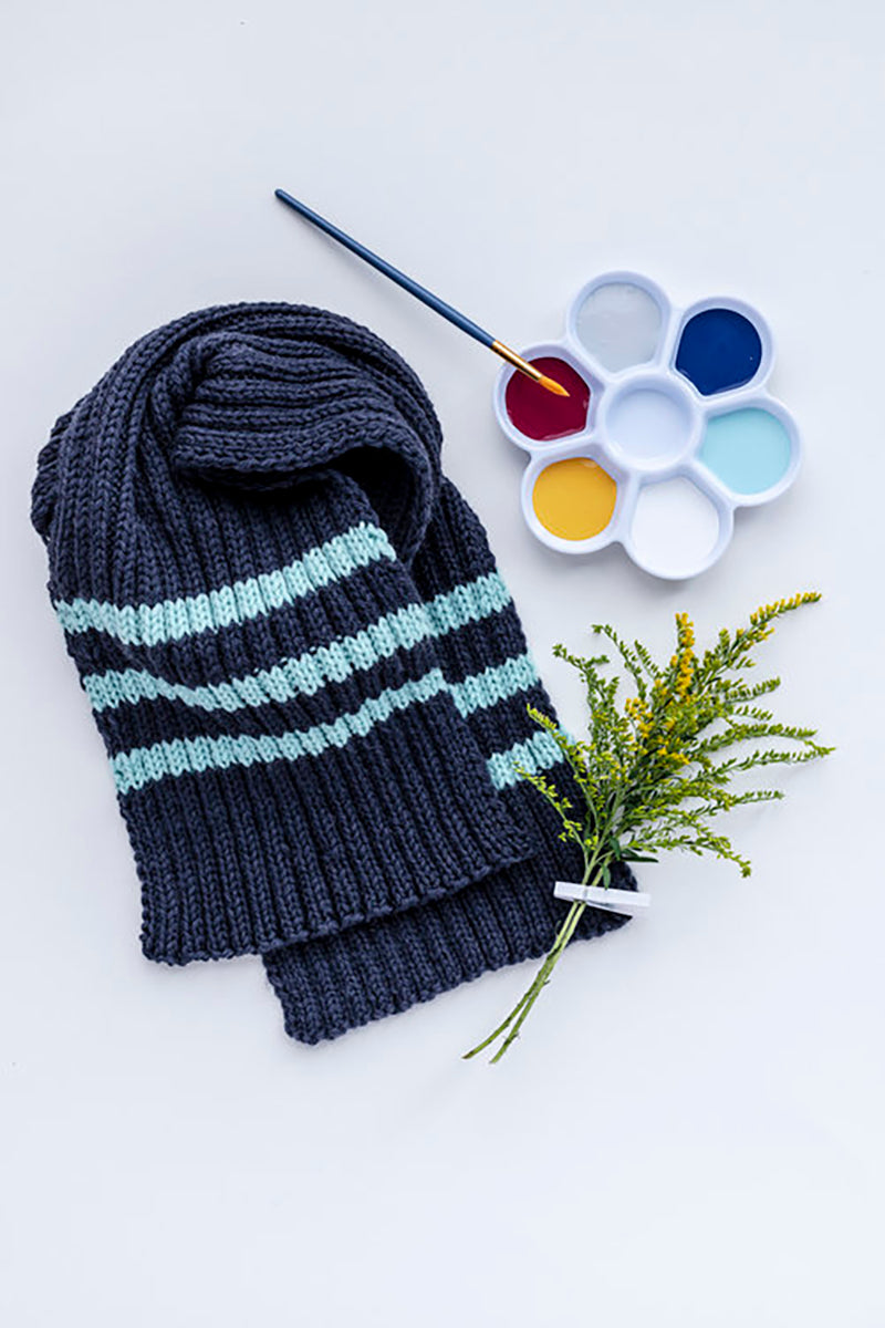 Kelbourne Woolens Pattern Collection Patterns - Building Blocks: Scarves - PDF Download - Extra Image
