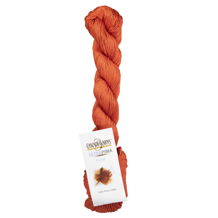 Cascade Yarns Ultra Pima Fine Yarn - 3842 Apricot Orange - Zoom Image