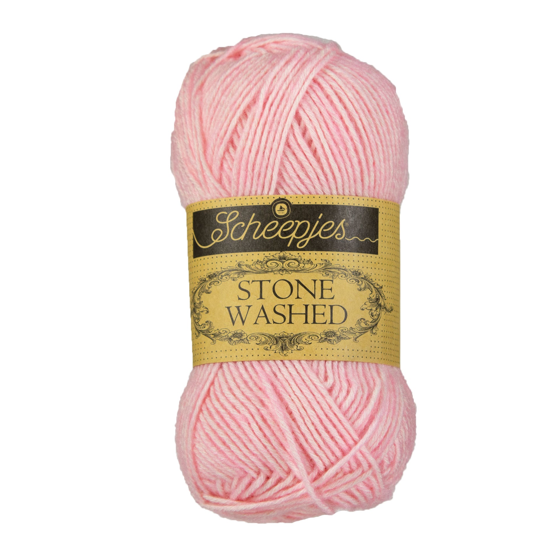 Scheepjes Stone Washed Yarn - 820 Rose Quartz - Zoom Image
