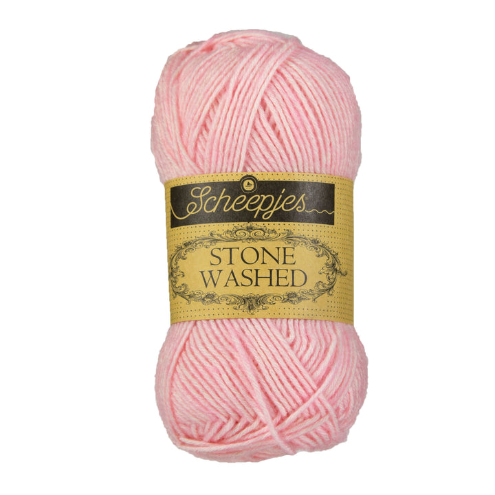 Scheepjes Stone Washed Yarn - 820 Rose Quartz - Zoom Image