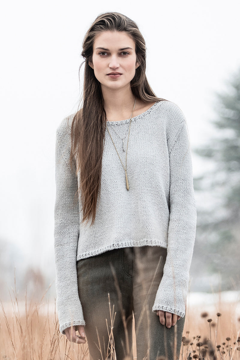 Blue Sky Fibers The Classic Collection Patterns - Spring Hill Sweater - PDF Download - Extra Image

