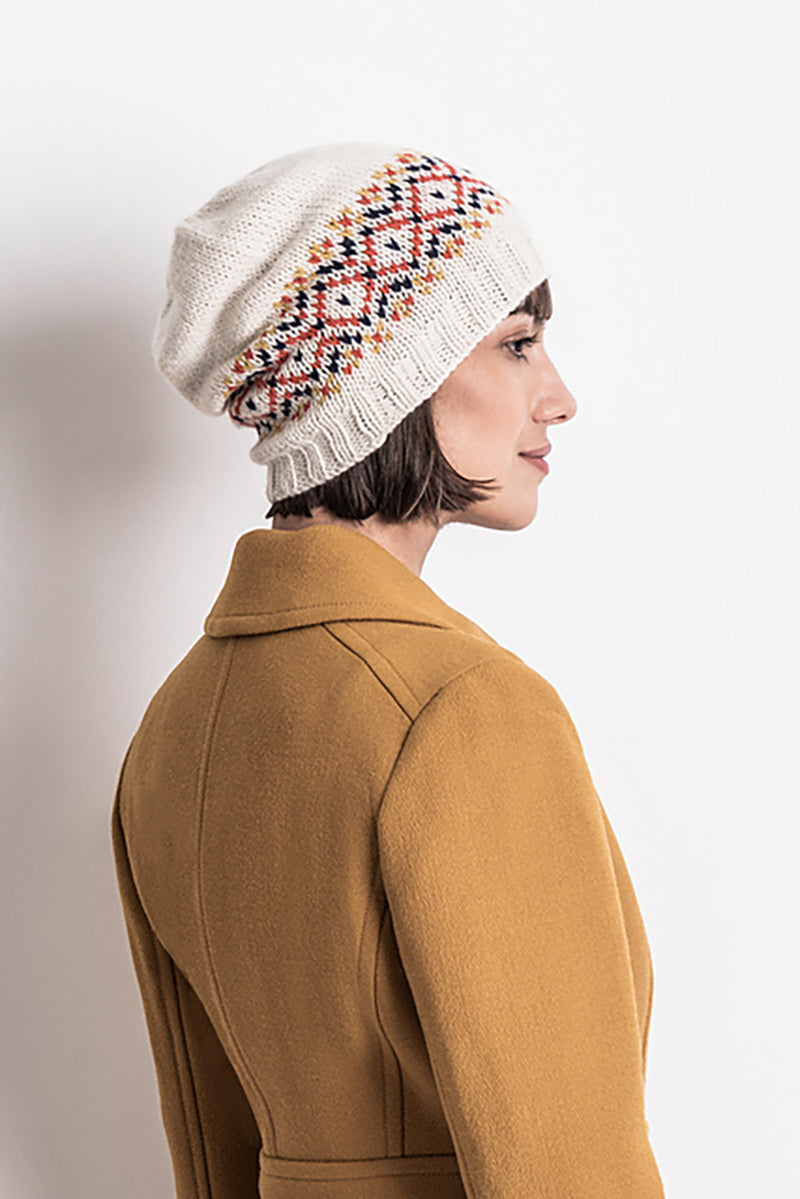 Blue Sky Fibers Traveler's Series Patterns - Hanley Falls Hat - PDF Download - Extra Image
