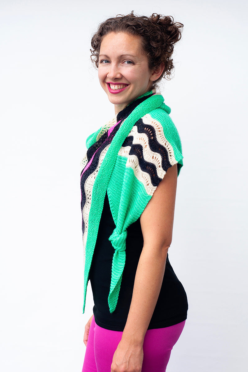 Stephanie Lotven PDF Patterns - Escalation Shawl - PDF Download - Extra Image