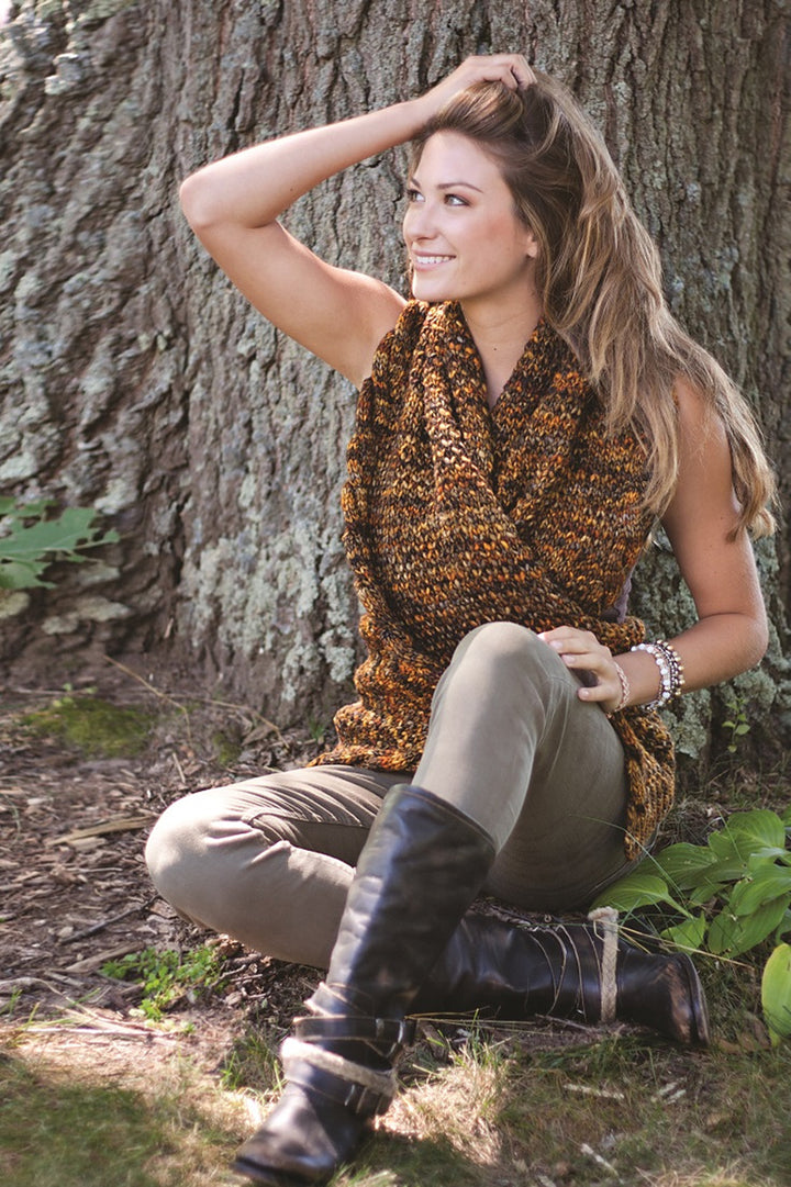 Malabrigo Book 12: Elements Patterns - Madera Wrap - PDF Download - Extra Image
