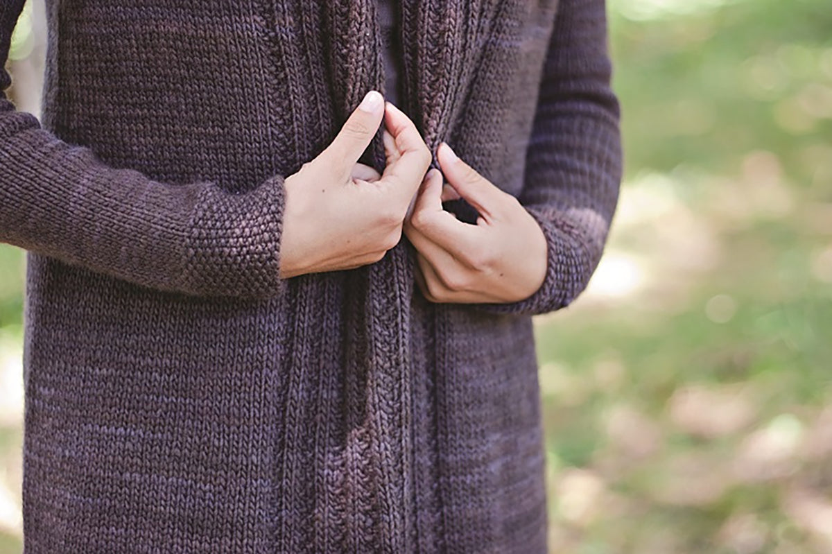 Malabrigo Book 12: Elements Patterns - Terreno Cardigan - PDF Download - Extra Image