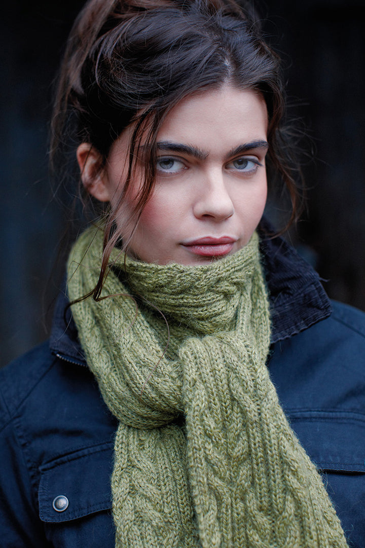 Rowan British Made Patterns - Grassmoor Scarf - PDF Download - Extra Image