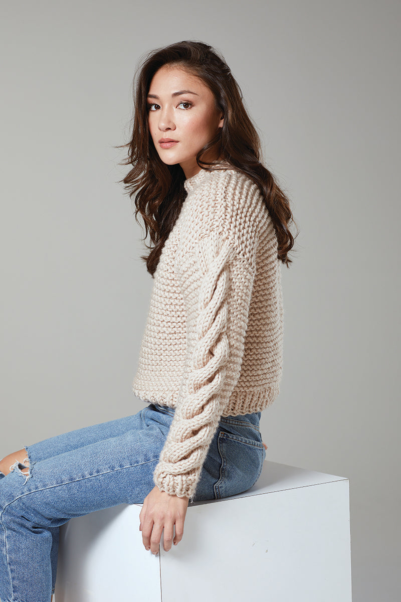 Rowan Mode at Rowan: Big Wool Textures Patterns - Dream - PDF Download - Extra Image
