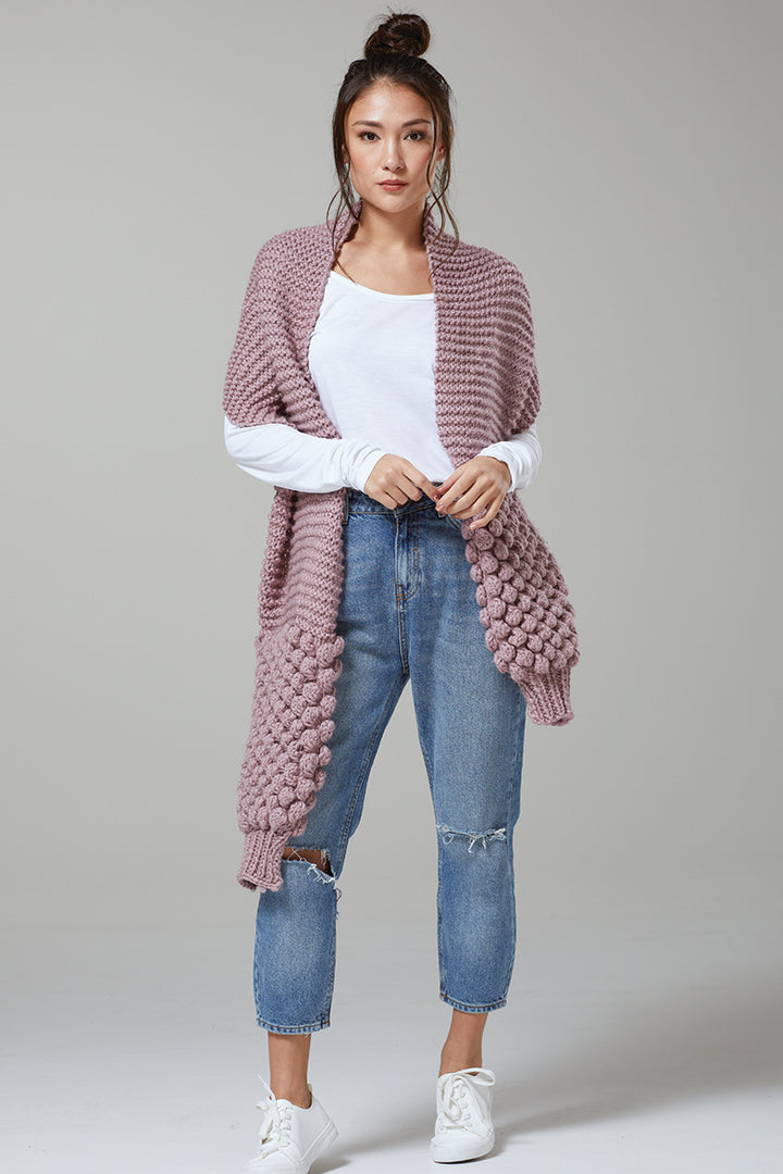 Rowan Mode at Rowan: Big Wool Textures Patterns - Mist - PDF Download - Extra Image