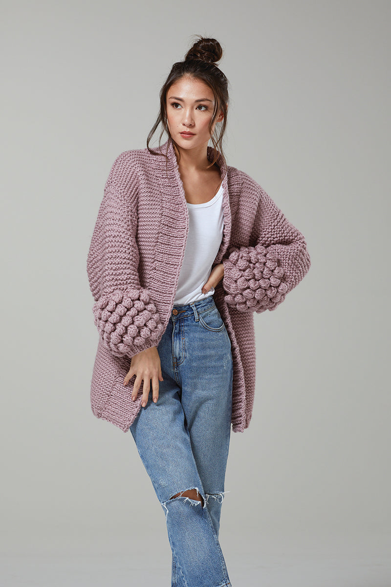 Rowan Mode at Rowan: Big Wool Textures Patterns - Haze - PDF Download - Extra Image