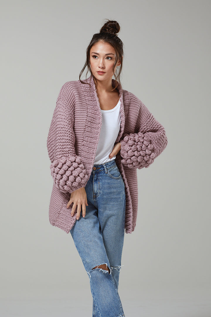 Rowan Mode at Rowan: Big Wool Textures Patterns - Haze - PDF Download - Extra Image