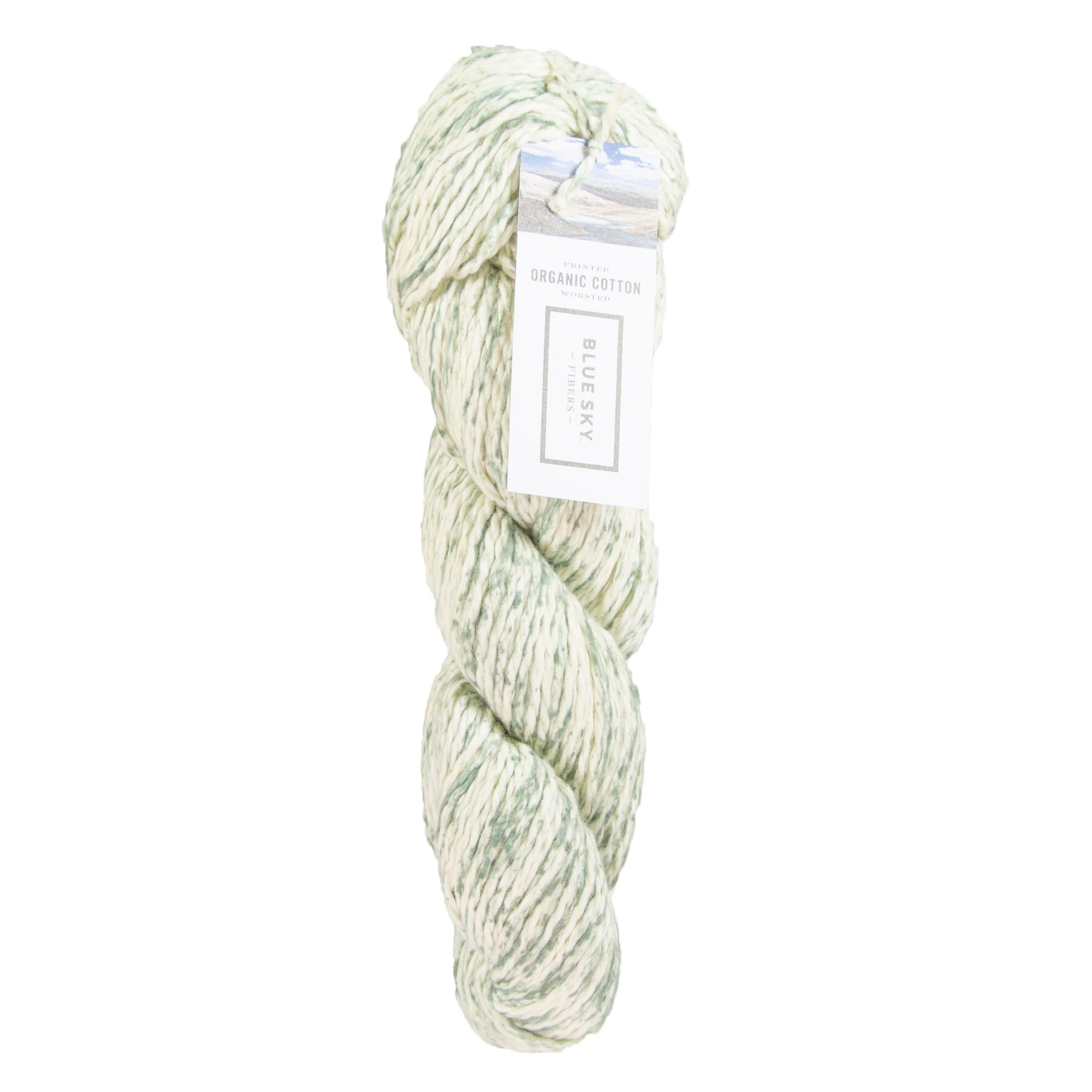Blue Sky Fibers Printed Organic Cotton Yarn - 2203 Dusty Miller - Zoom Image
