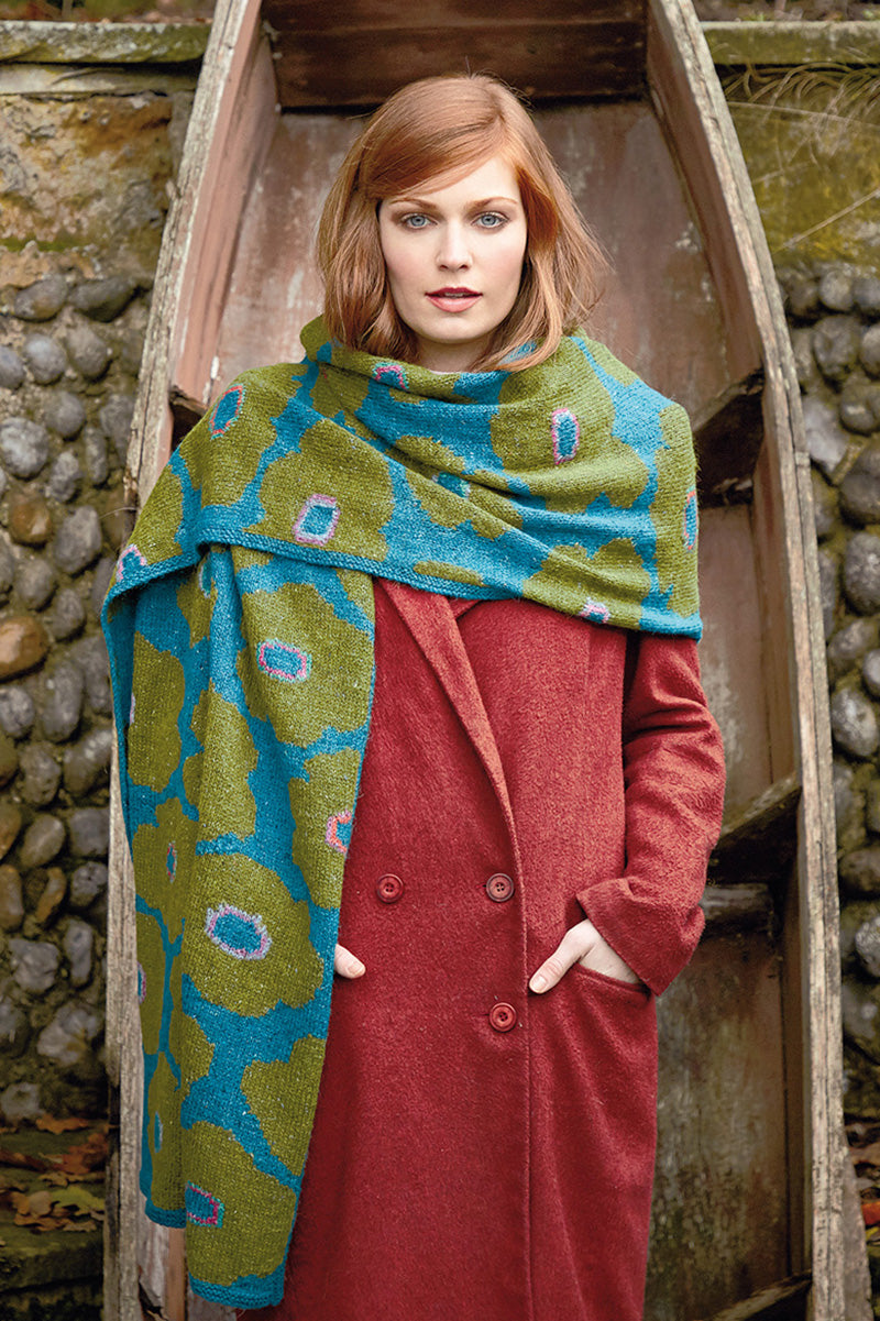 Rowan Kaffe Fassett's Winter Vintage PDF Patterns - Dark Daisy - PDF Download - Extra Image
