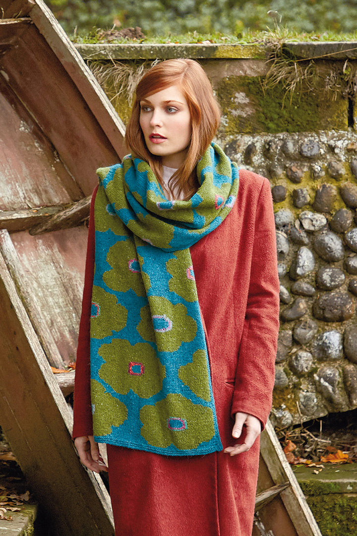 Rowan Kaffe Fassett's Winter Vintage PDF Patterns - Dark Daisy - PDF Download - Extra Image
