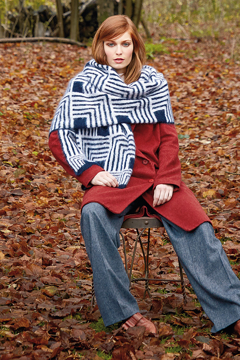 Rowan Kaffe Fassett's Winter Vintage PDF Patterns - Contrast Squares - PDF Download - Extra Image
