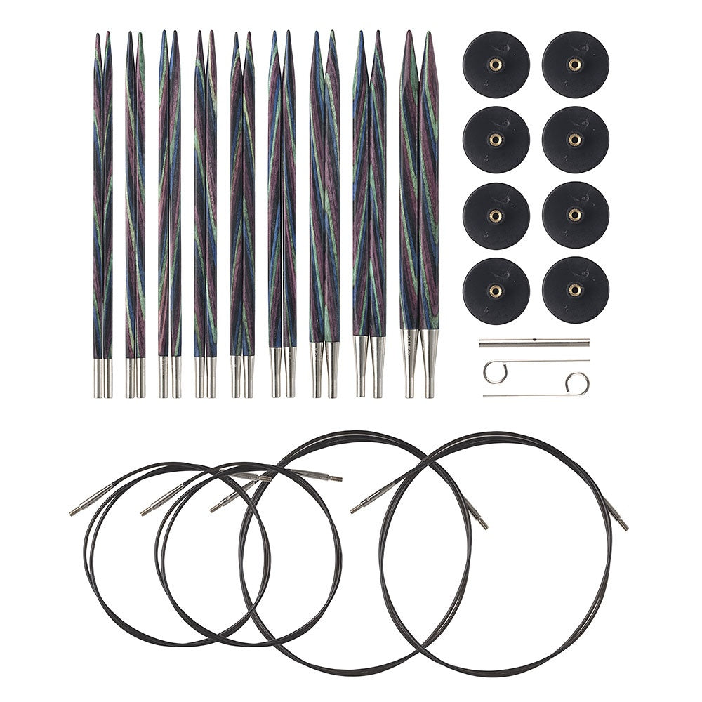 Knit Picks Foursquare Majestic Interchangeable Needle Set - US 4-11
