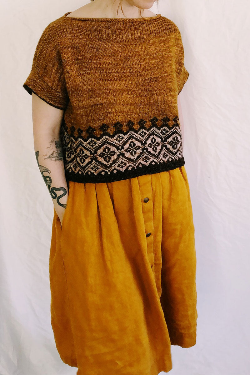 Boyland Knitworks Caitlin Hunter Patterns - Navelli - Extra Image
