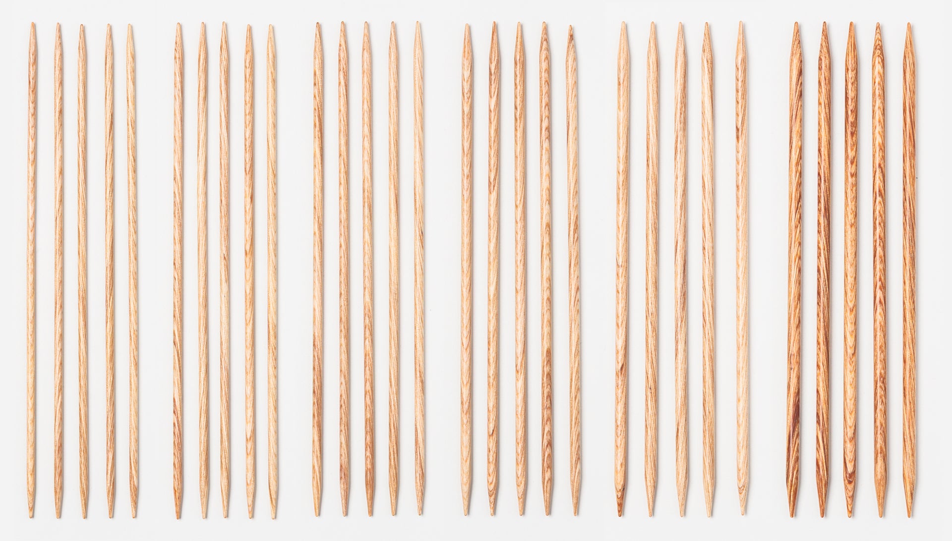 Knit Picks Sunstruck Double Pointed Needles Set 8" - US 4-9

