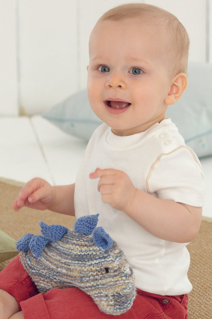Sirdar Snuggly Baby Crofter DK Patterns - 4632 Dinosaur - PDF Download - Extra Image