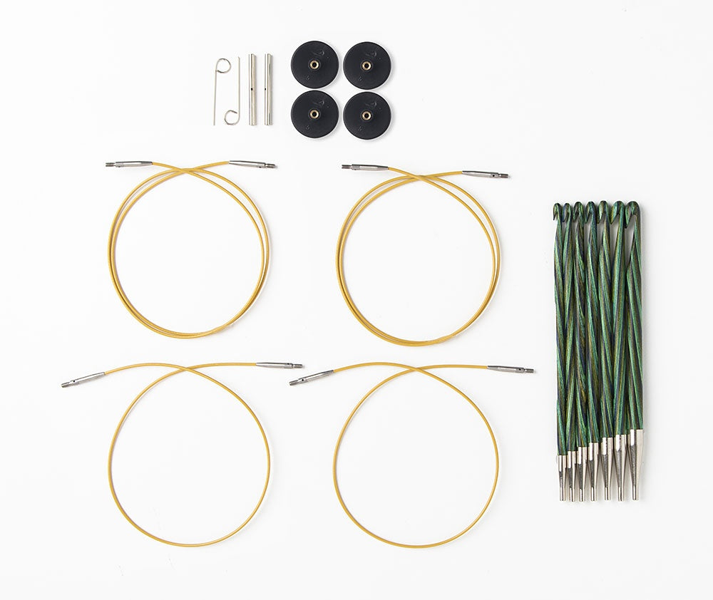 Knit Picks Caspian Tunisian Crochet Hook Set
