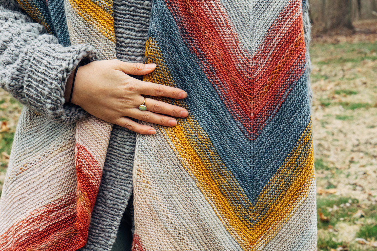 Manos del Uruguay Yesica Collection Patterns - Yesica Wrap - PDF Download - Extra Image
