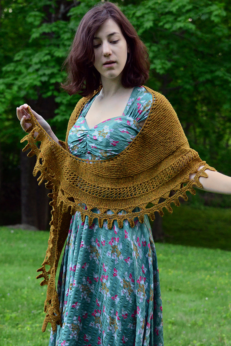 Xandy Peters Patterns - Solarita Shawl - PDF Download - Extra Image