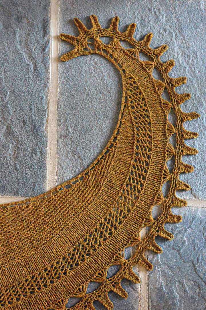 Xandy Peters Patterns - Solarita Shawl - PDF Download - Extra Image