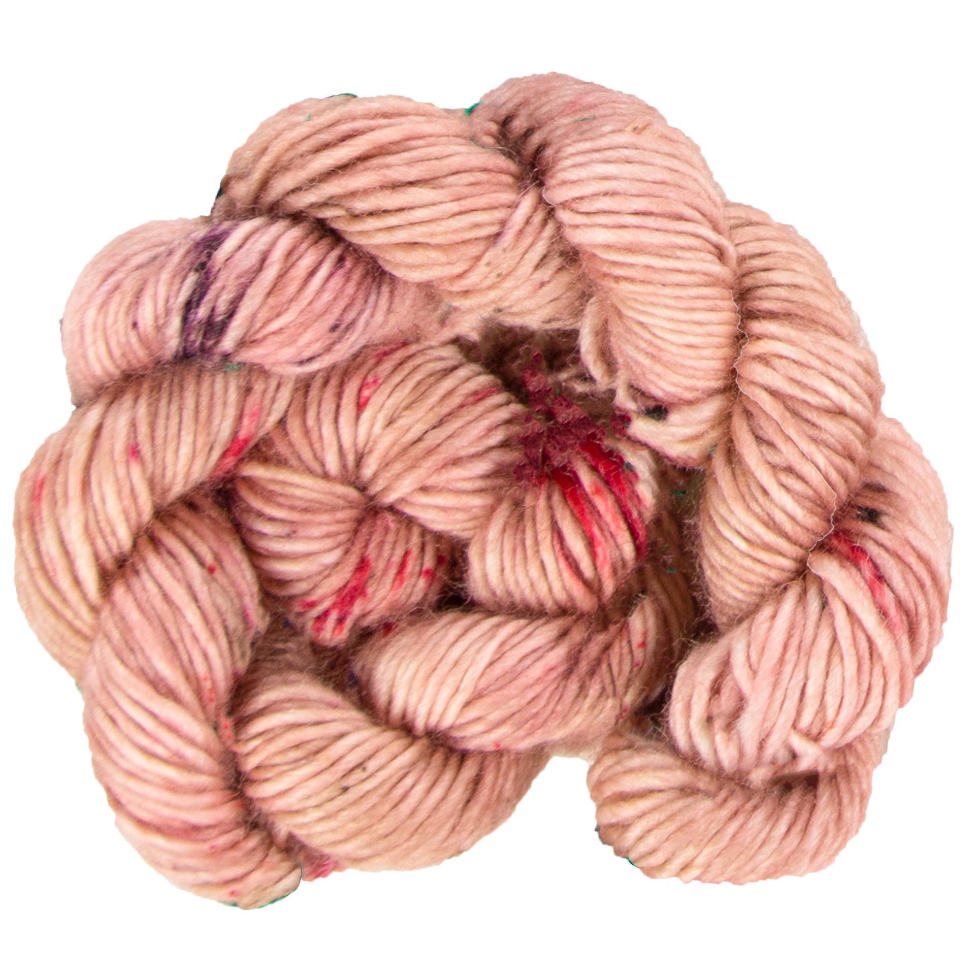 Madelinetosh Unicorn Tails Yarn - Copper Pink - Zoom Image
