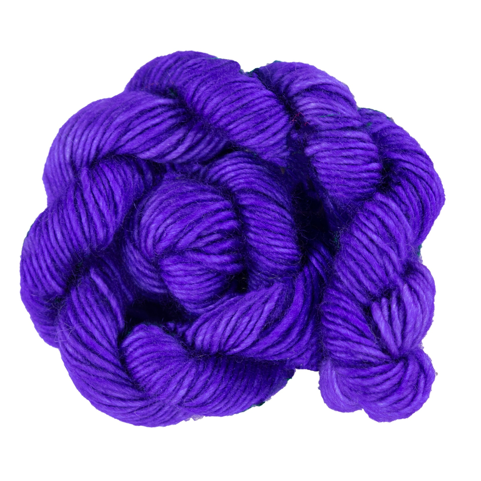 Madelinetosh Unicorn Tails Yarn - Ultramarine Violet - Zoom Image
