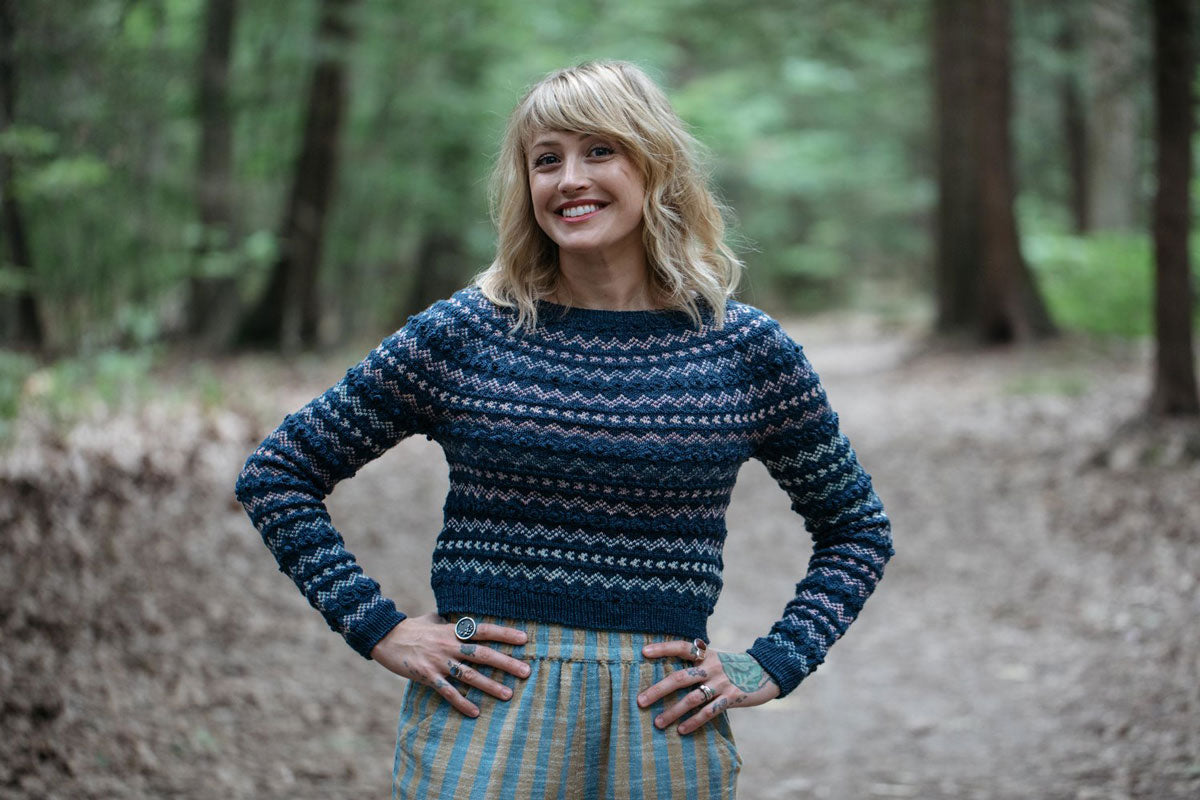 Andrea Mowry Drea Renee Knits Patterns - Stonecrop - Extra Image