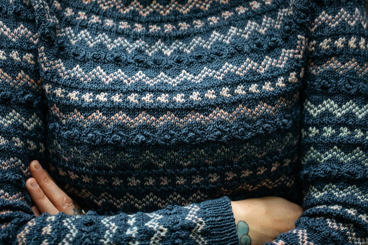 Andrea Mowry Drea Renee Knits Patterns - Stonecrop - Extra Image