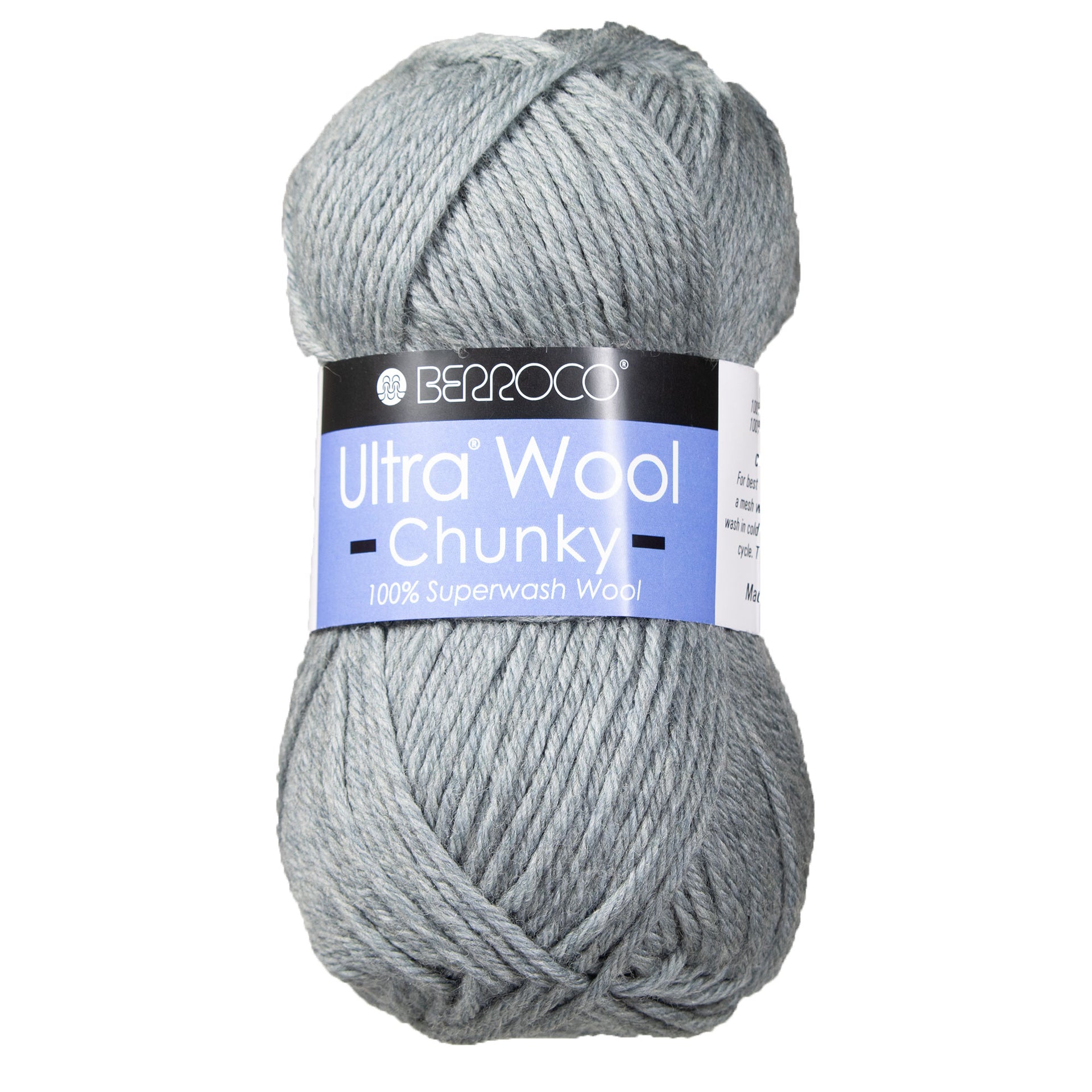 Berroco Ultra Wool Chunky Yarn - 43109 Fog - Zoom Image
