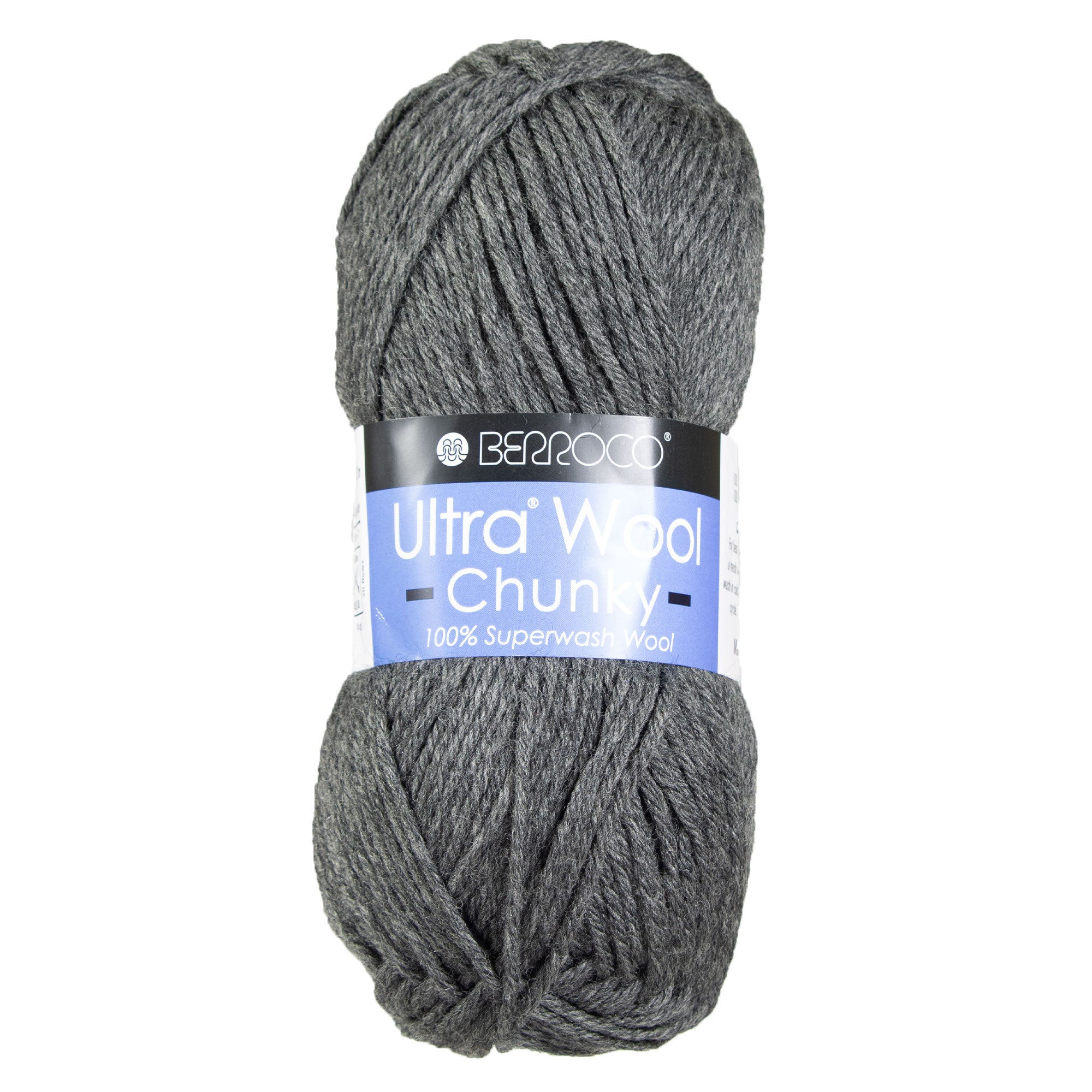 Berroco Ultra Wool Chunky Yarn - 43170 Granite - Zoom Image