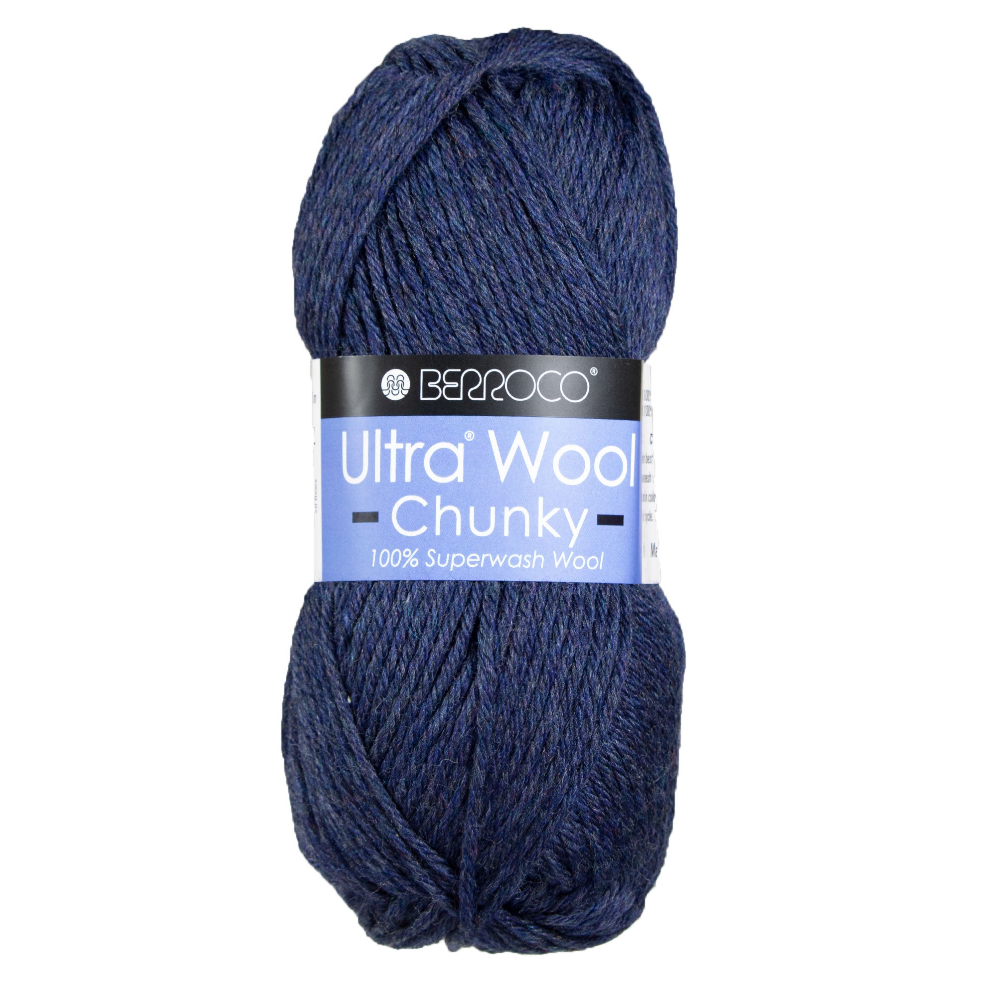 Berroco Ultra Wool Chunky Yarn - 43154 Denim - Zoom Image