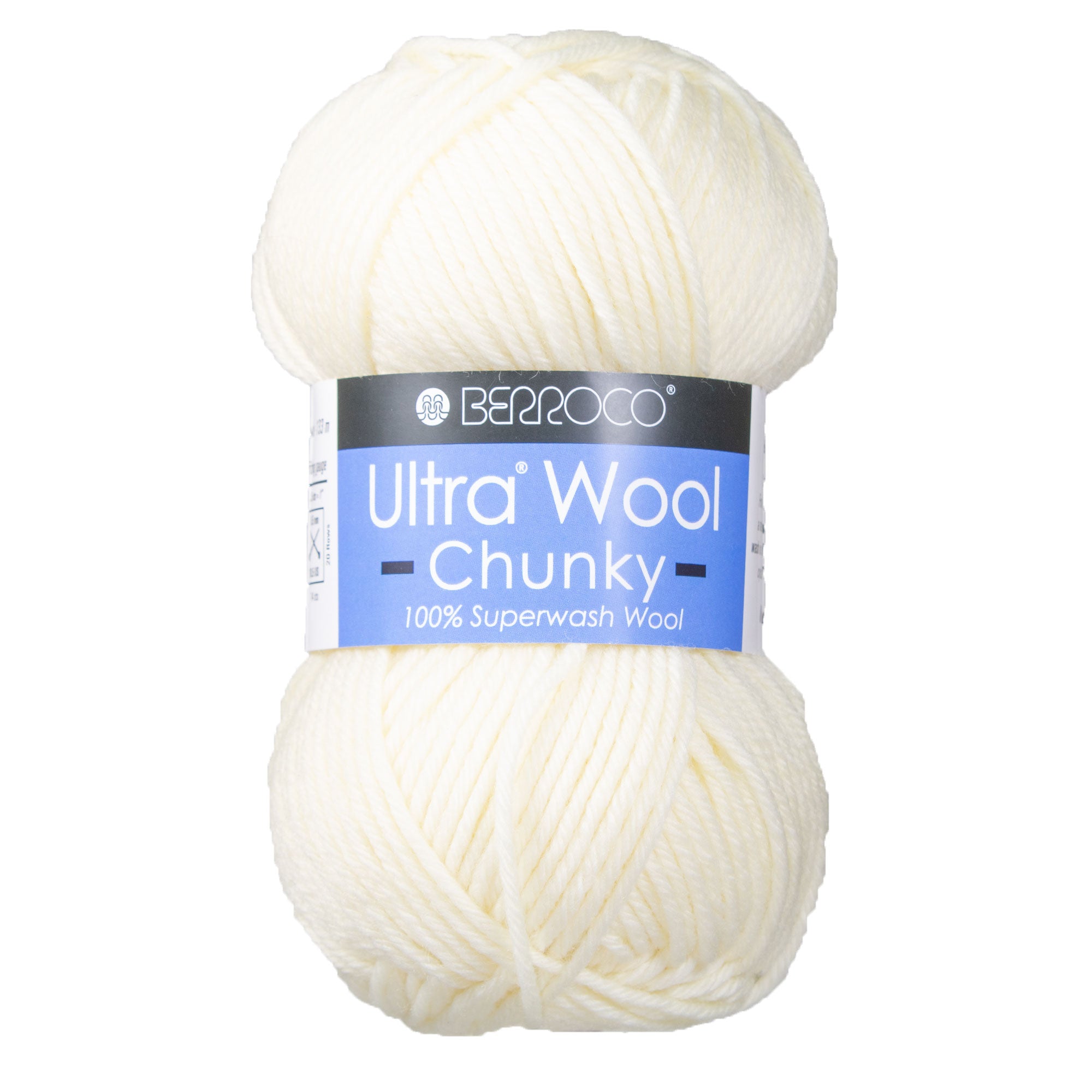 Berroco Ultra Wool Chunky Yarn - 4301 Cream - Zoom Image