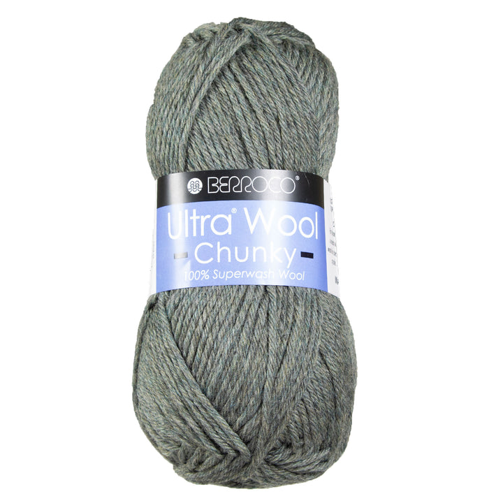 Berroco Ultra Wool Chunky Yarn - 43125 Spruce - Zoom Image