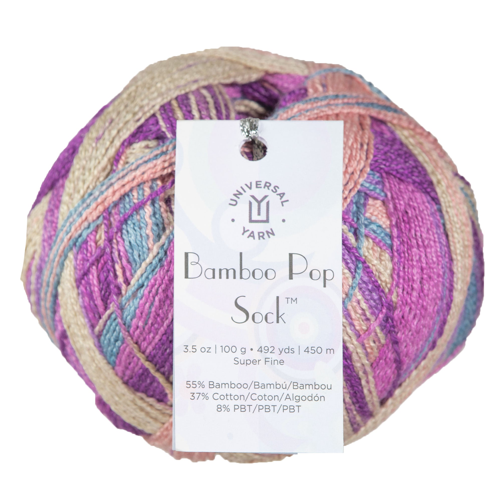 Universal Yarn Bamboo Pop Socks Yarn - 506 Rip Tide - Zoom Image