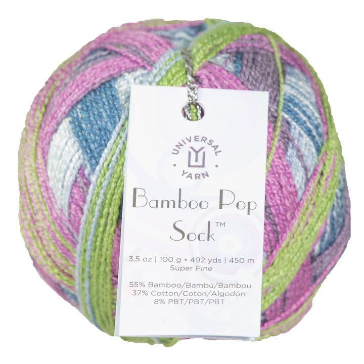 Universal Yarn Bamboo Pop Socks Yarn - 507 Breeze - Zoom Image